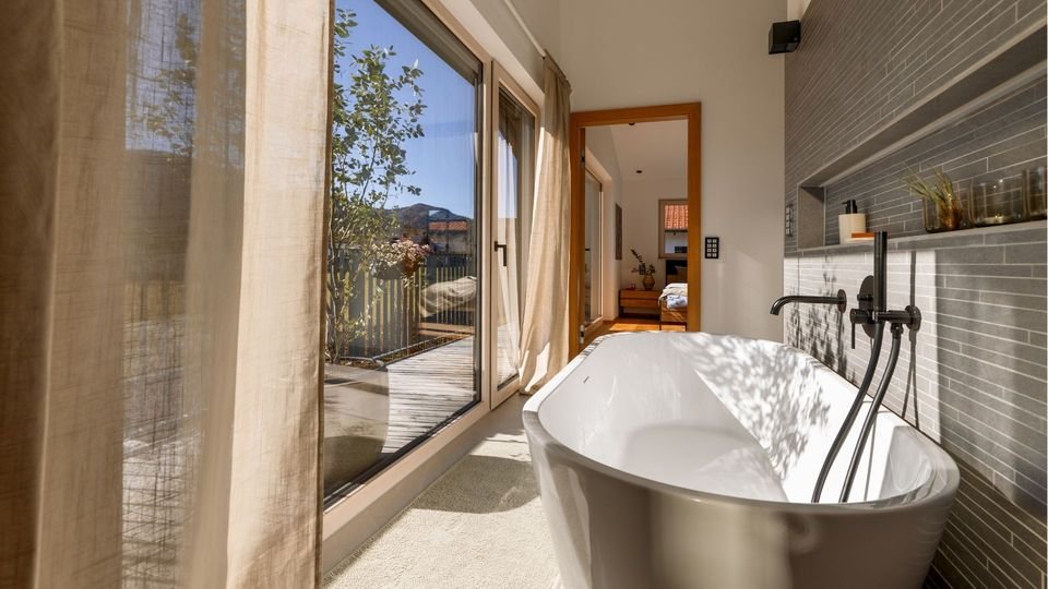 Bathroom in the dream house Chiemgau