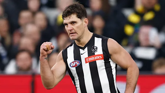Collingwood forward Lachie Schultz.