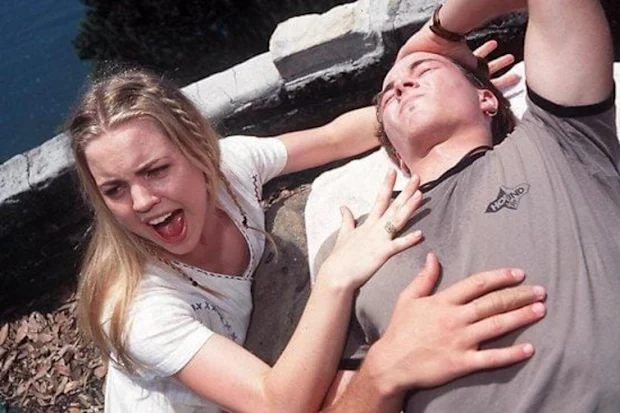 Melissa George and Dieter Brümmer