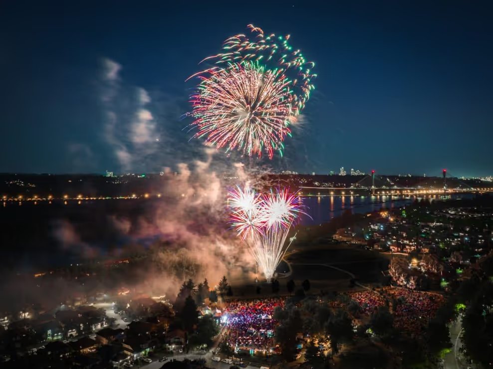 Fireworks for Canada Day
