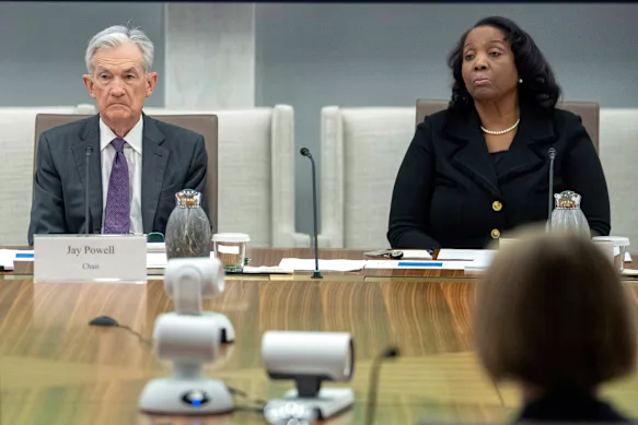 Trump wanted Jerome Powell (left) and Lisa Cook removed from the Fed board so he could fill it with more accommodating appointees.