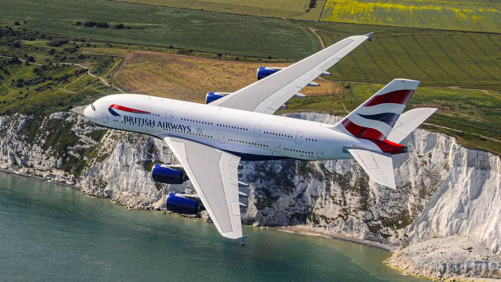 Custom miniature image of British Airways Airbus A380