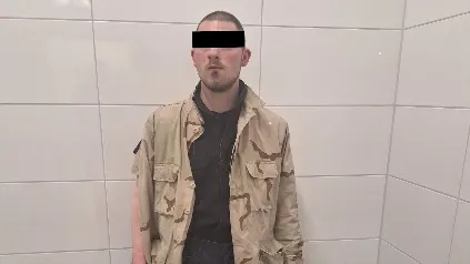 Brandon Sami Caglar (22 years old) was caught by police