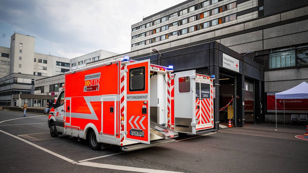 The emergency department in Cologne-Merheim has been in an emergency situation for several days now.