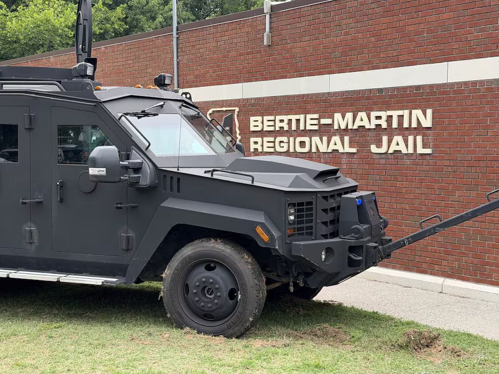 It is reported that on Monday, June 29, prisoners took over the Bertie-Martin Regional Detention Center.