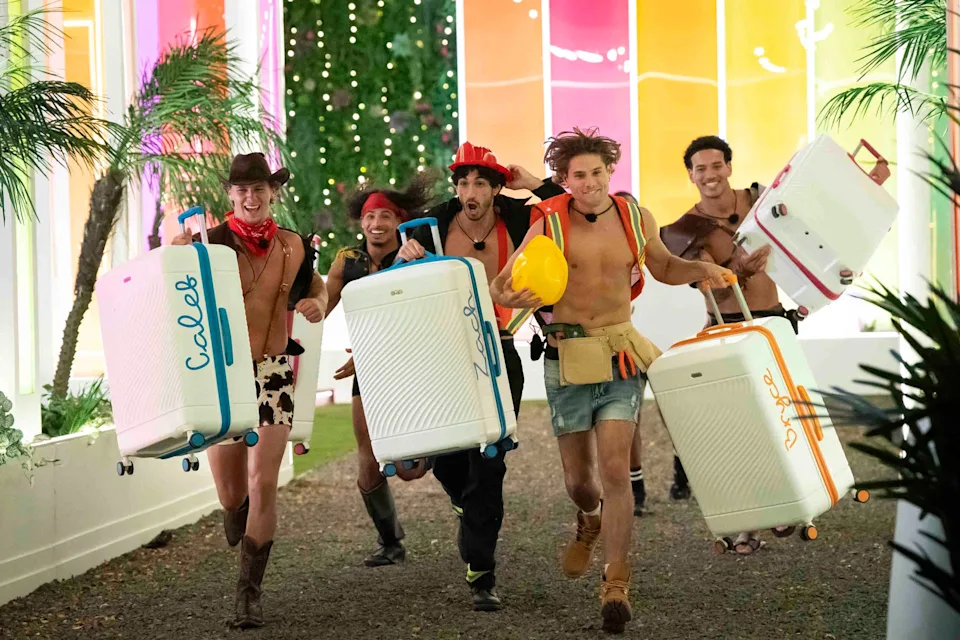 The 5 most popular clips from the 8th season of “Movie Night” of the series “Love Island USA” have been released 14 Caleb McDaniel, Sincere Nicholas Rhea, Zacharias Georgiou, Bryce Alakai Dettloff and Corbin Mims on Love Island USA, Season 8, Episode 18. Peacock via Getty Images