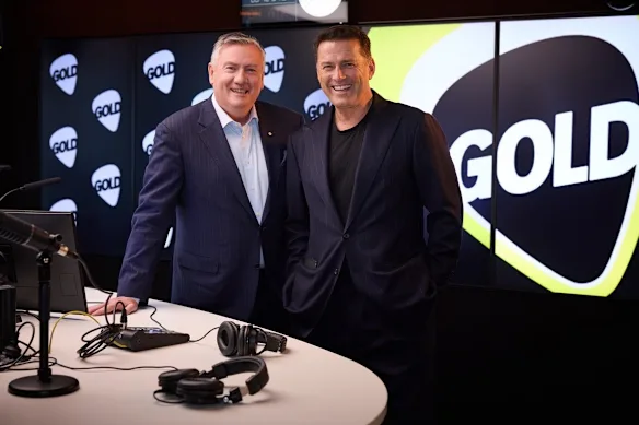 Karl Stefanovic (right) is set to be dropped from his new show with Eddie McGuire on ARN.