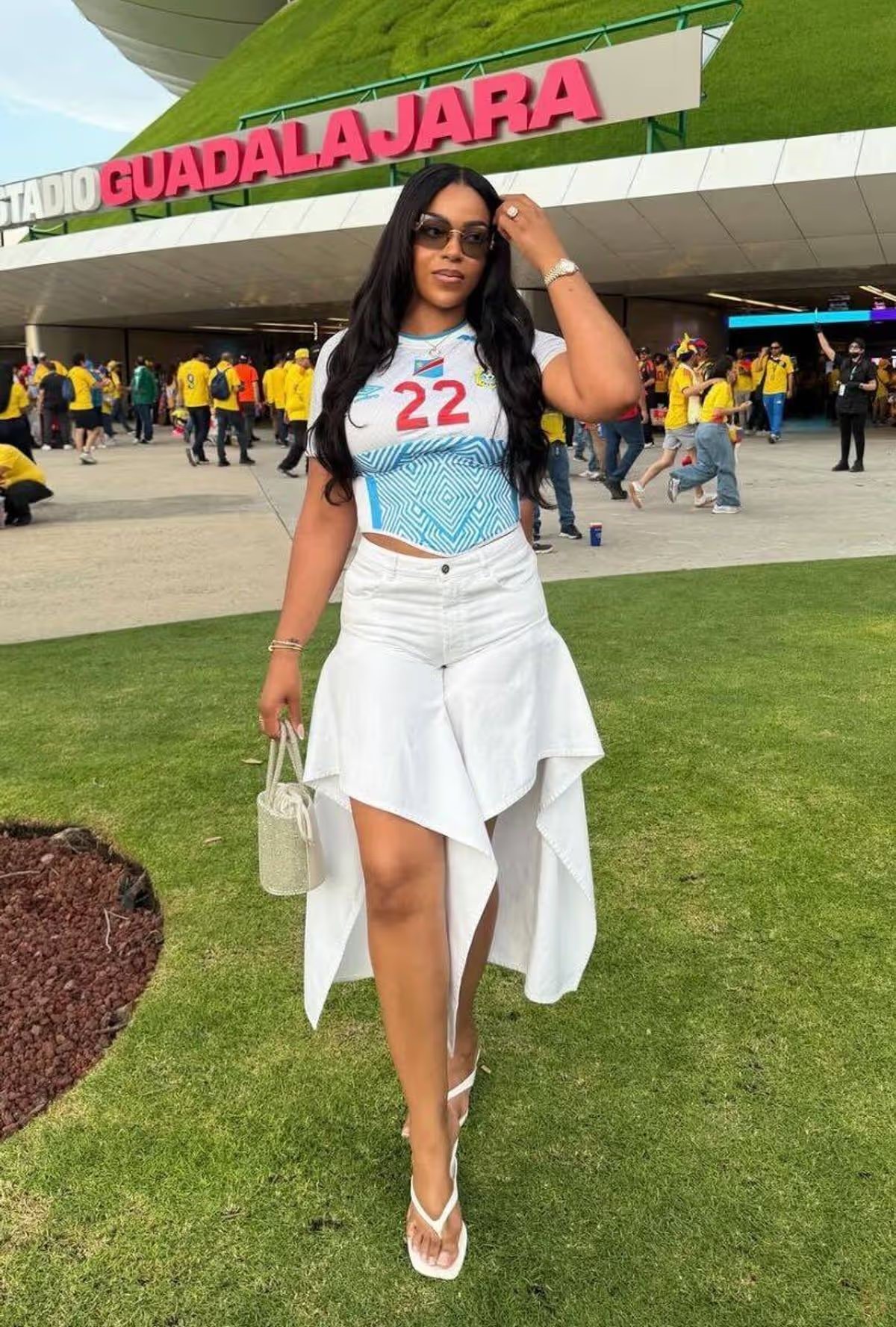 Sofia Mbemba poses for a photograph