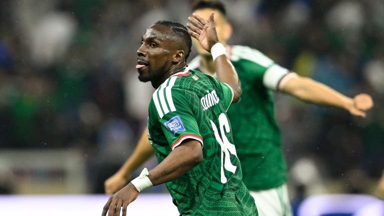 2026 FIFA World Cup: Mexico 2-0 Ecuador - Hosts Electro advance to Round of 16 as Piero Jincapie sees red | Football news 12 Julian Quinones celebrates scoring his team's first goal