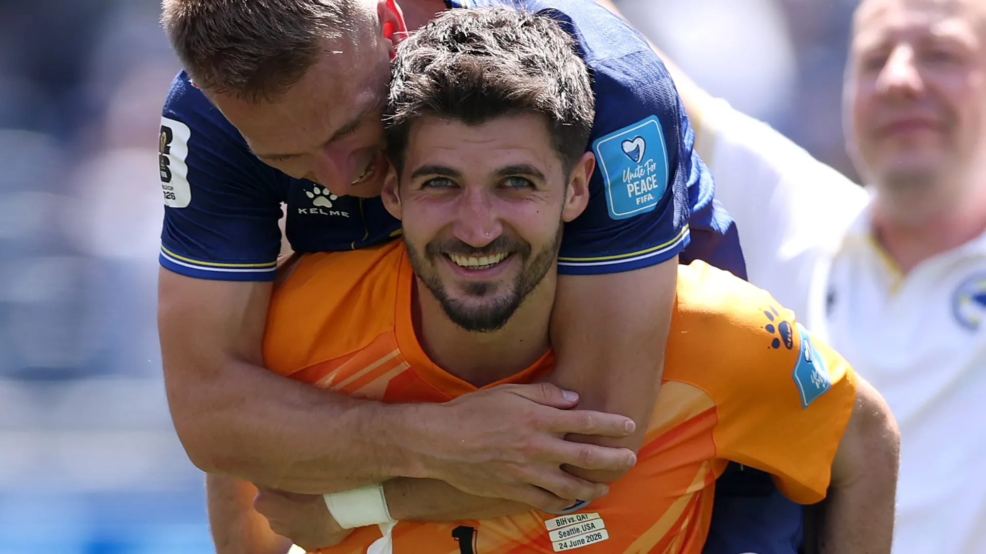 Nikola Vasil's profile: Who is the goalkeeper of Bosnia and Herzegovina? Age, height, salary and much more. 14 Nicola Vasil during a 2026 FIFA World Cup Group B match (Source: Richard Heathcote/Getty Images)