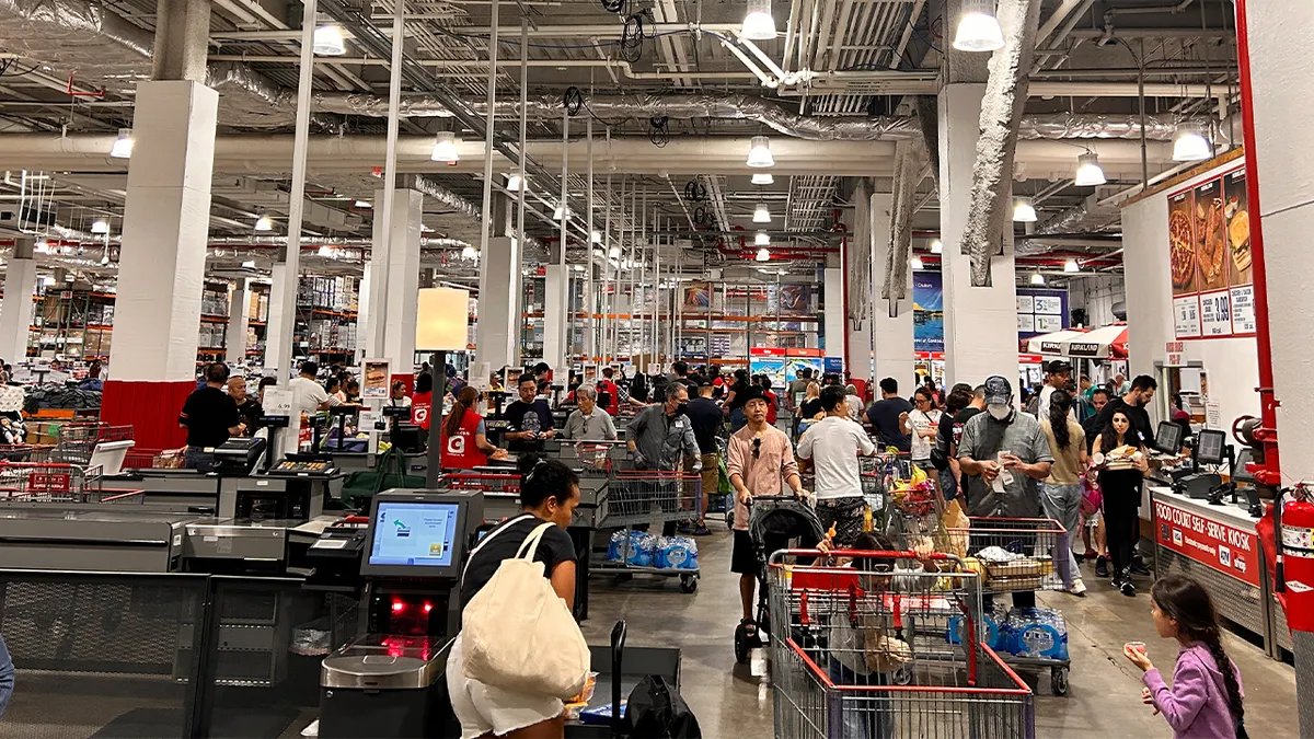 Police arrest alleged Costco store thieves using counterfeit credit cards 14 crowd inside Costco