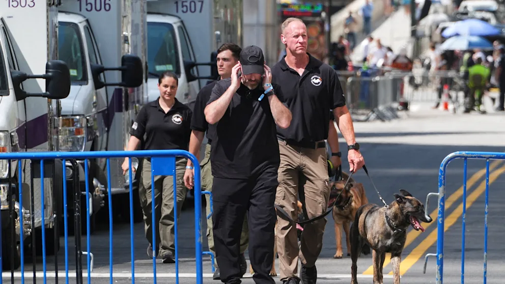 Wedding! Taylor Swift and Travis Kelce make Manhattan a no-go zone | Entertainment 24 Barriers and police dogs on duty: Where tourists usually walk, nothing is happening today