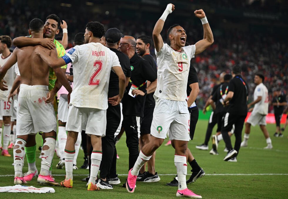 Paraguay faces Storm Blue early in the World Cup round of 16. 15 Moroccan striker Soufiane Rahimi celebrates after defeating the Netherlands in the round of 16 penalty shootout at the 2026 World Cup at Monterrey Stadium on June 29, 2026.