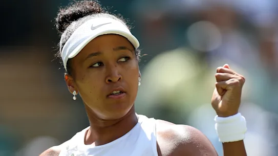 Naomi Osaka reached the fourth round at Wimbledon for the first time.