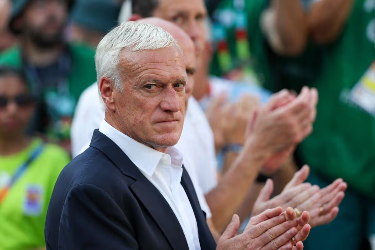 Ryan Cerchi's tense incident with Didier Deschamps seen in awkward scenes in France 14 Didier Deschamps, head coach of the French national team
