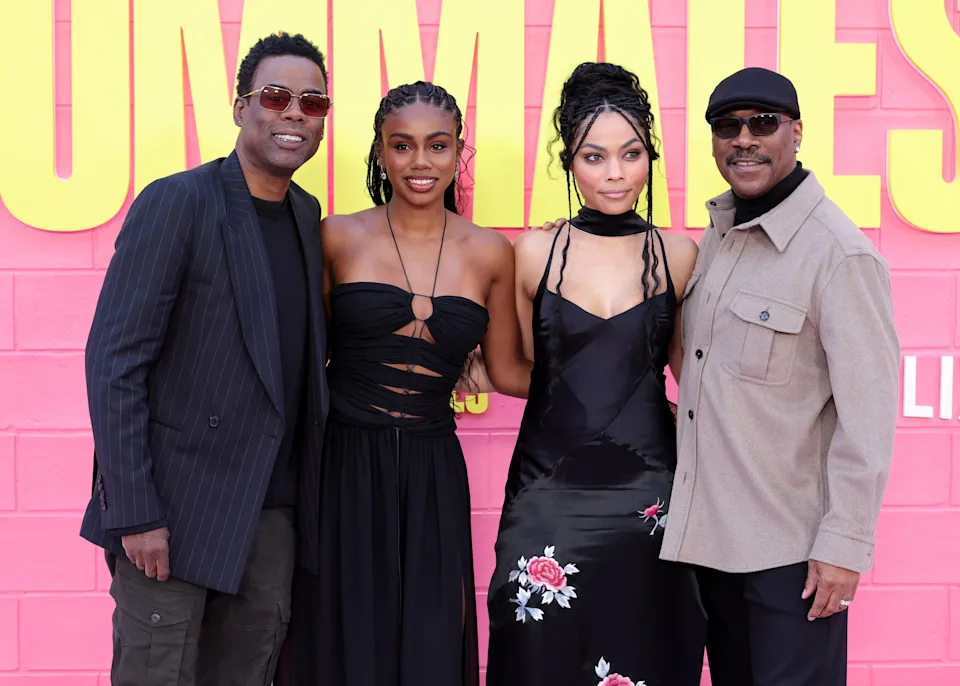 Chris Rock enjoys Wimbledon with new girlfriend Simone Henault 15 Kevin Winter/Getty Images