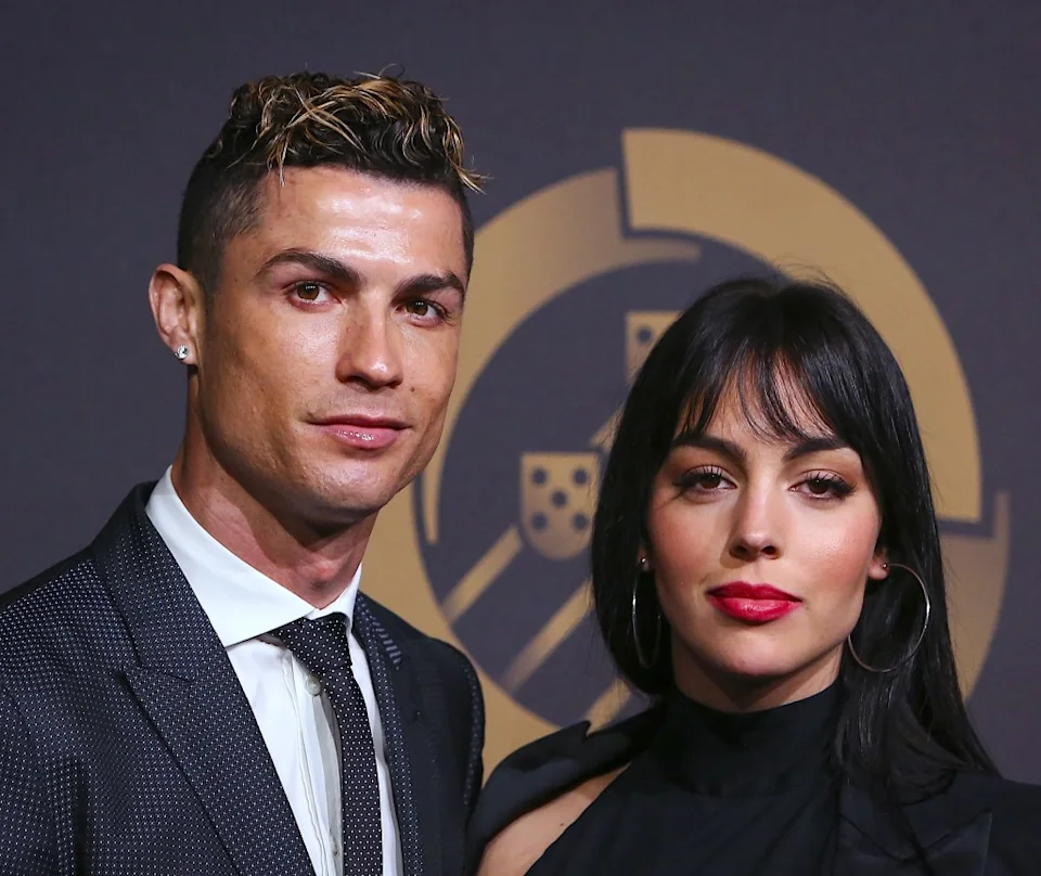 Ronaldo is spotted with his longtime love Rodriguez at the awards ceremony. ZUMA24.com