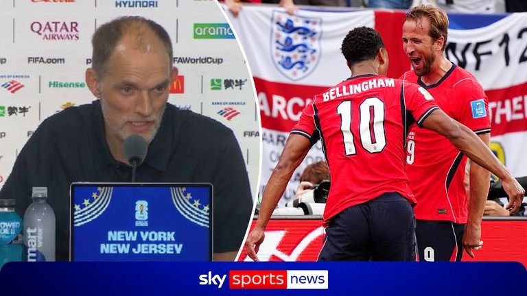 Paul Merson: Jude Bellingham's deeper role has caused Thomas Tuchel a midfield headache ahead of DR Congo | Football news 23 Thomas Tuchel looks back on England's 2-0 win over Panama that sealed their place in the World Cup knockout stages as group winners.