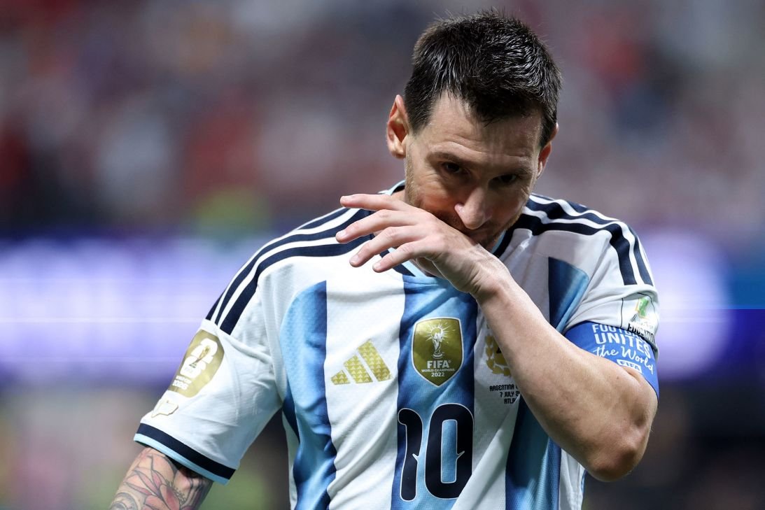 Messi and Argentina were stunned as the Egyptians took a 2-0 lead.