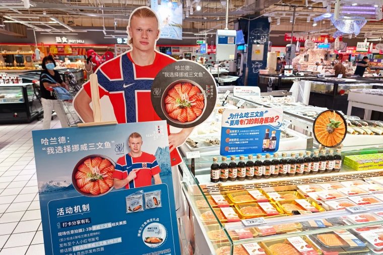 Chinese footballer Haaland in business