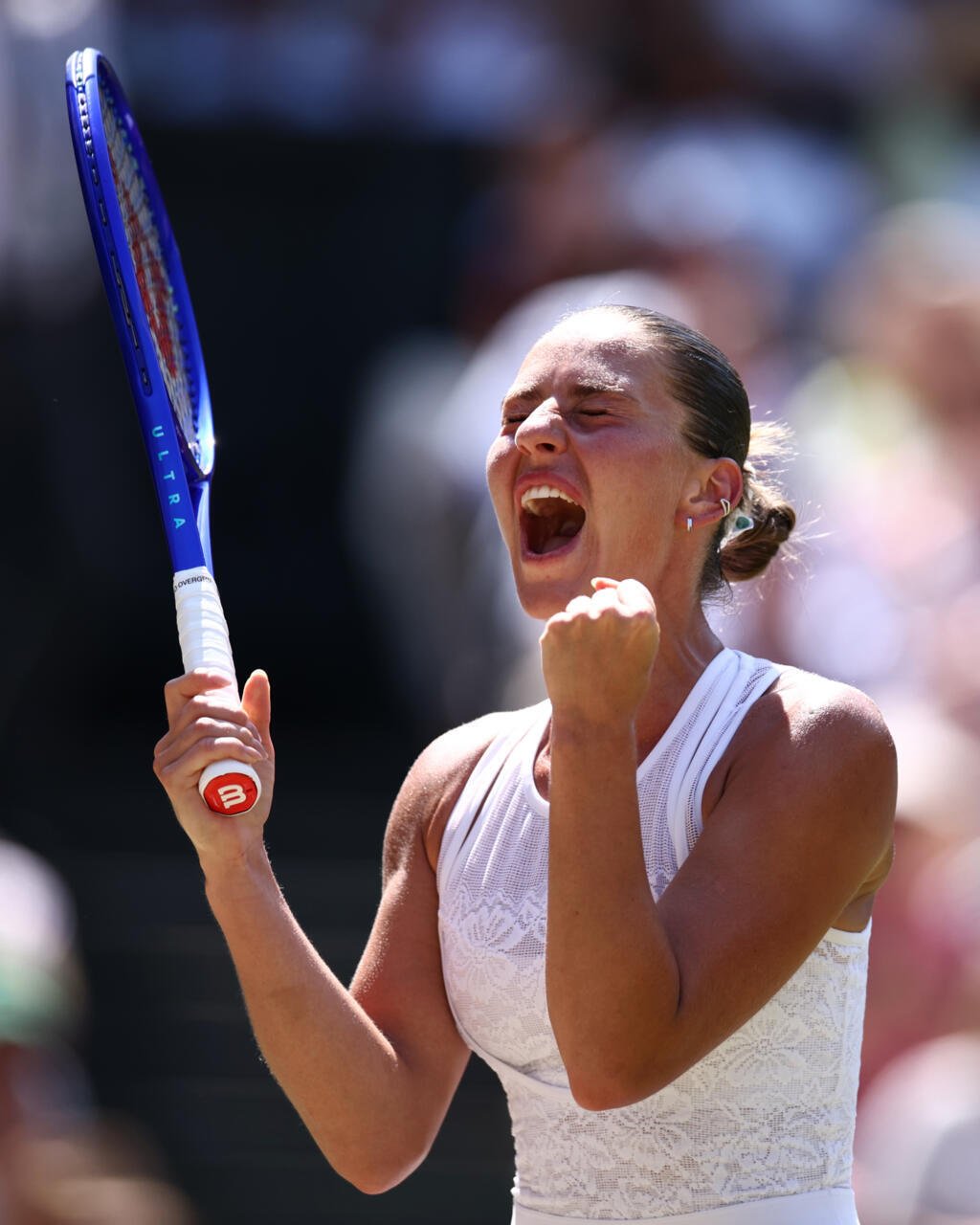 Marta Kostyuk will play in her second Grand Slam semi-final in a row
