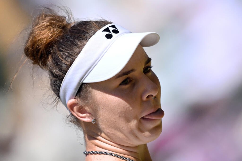 Linda Noskova reached her first Grand Slam semi-final