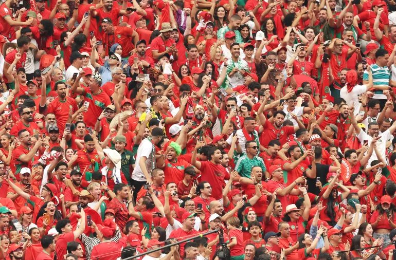 Moroccan fans reacted.