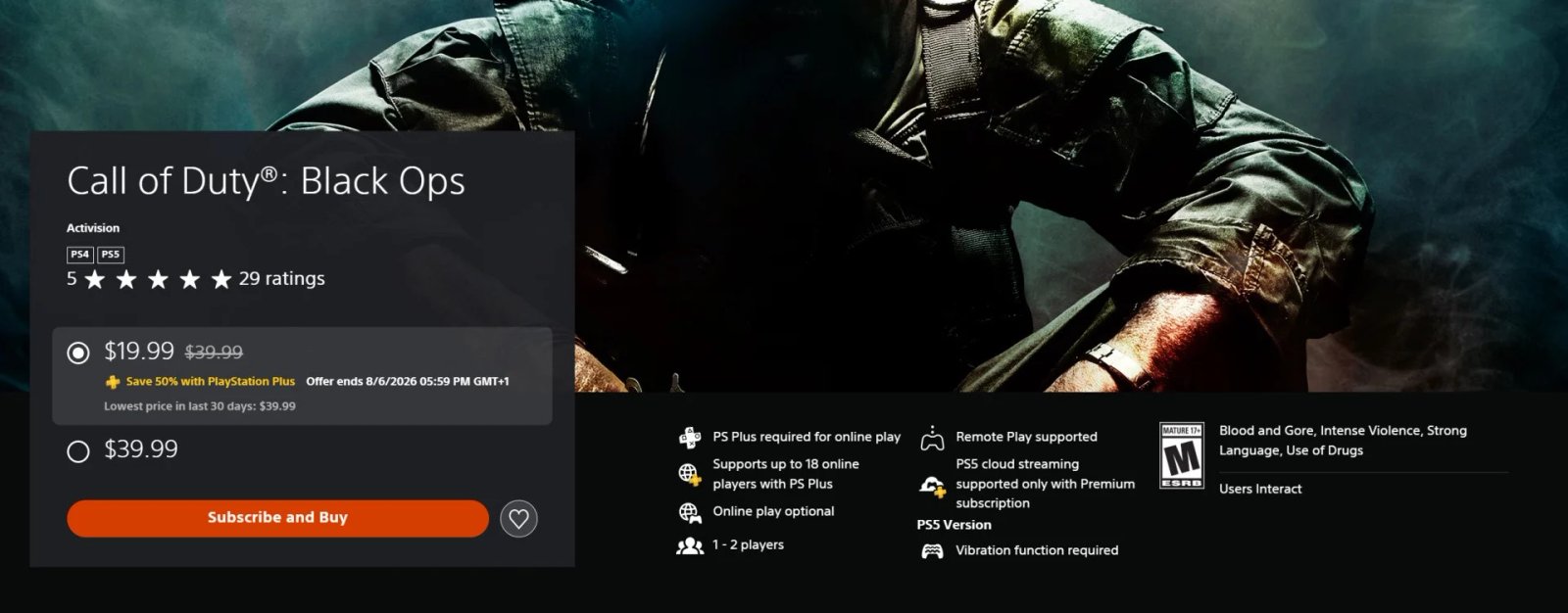 Black Ops 1 and 2 are now available on PS5, here's some early footage compared to Xbox 14 1783659010 994 Black Ops 1 and 2 are now available on PS5