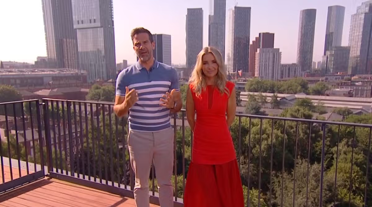 BBC Morning Live's Gethin Jones announces hiatus from show and won't return for several weeks 15 Helen Skelton and Gethin Jones