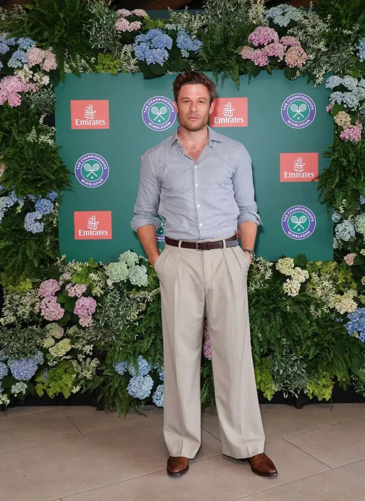 James Norton at Wimbledon
