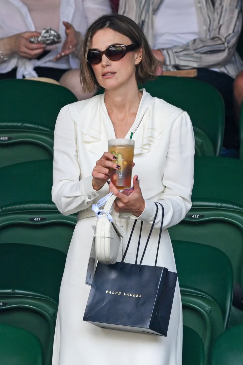 Celebrities attend Wimbledon 2026 Championships - Day 12