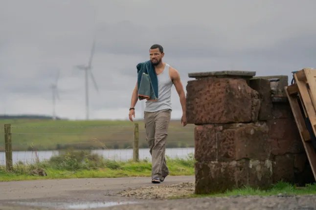 'I wrote a new frightening thriller for ITV because it wasn't about femicide.' 17 ALL IMAGES AND CONTENT ARE STRICTLY AMBARGO UNTIL 10:00 AM WEDNESDAY, MAY 27TH. From Poison Pen Studios The Dark Sr1, on ITV1 and ITVX. Pictured: Tunji Kasim as Michael Bach. This photograph belongs to (C) ITV Studios and may only be reproduced for editorial purposes directly in connection with the program or event mentioned above or ITV plc. This photograph must not be manipulated (other than basic cropping) in any way that alters the appearance of the person photographed in a way that ITV plc Picture Publicity deems harmful or inappropriate. This photograph may not be distributed to any other company, publication or website, or stored in a permanent archive, without the written permission of ITV Picture Publicity. Full terms and conditions are available at www.itv.com/presscentre/itvpictures/terms Picture Advertising Manager: freedom.warner@itv.com