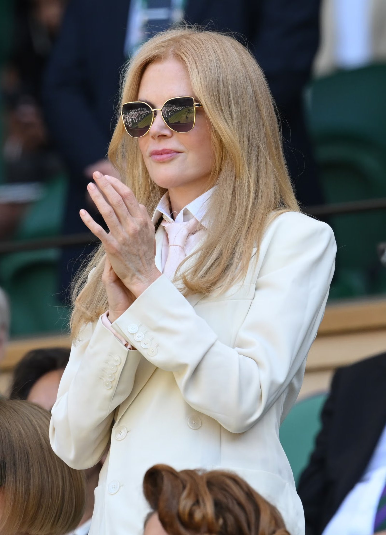 Celebrities attend Wimbledon 2026 Championships - Day 14