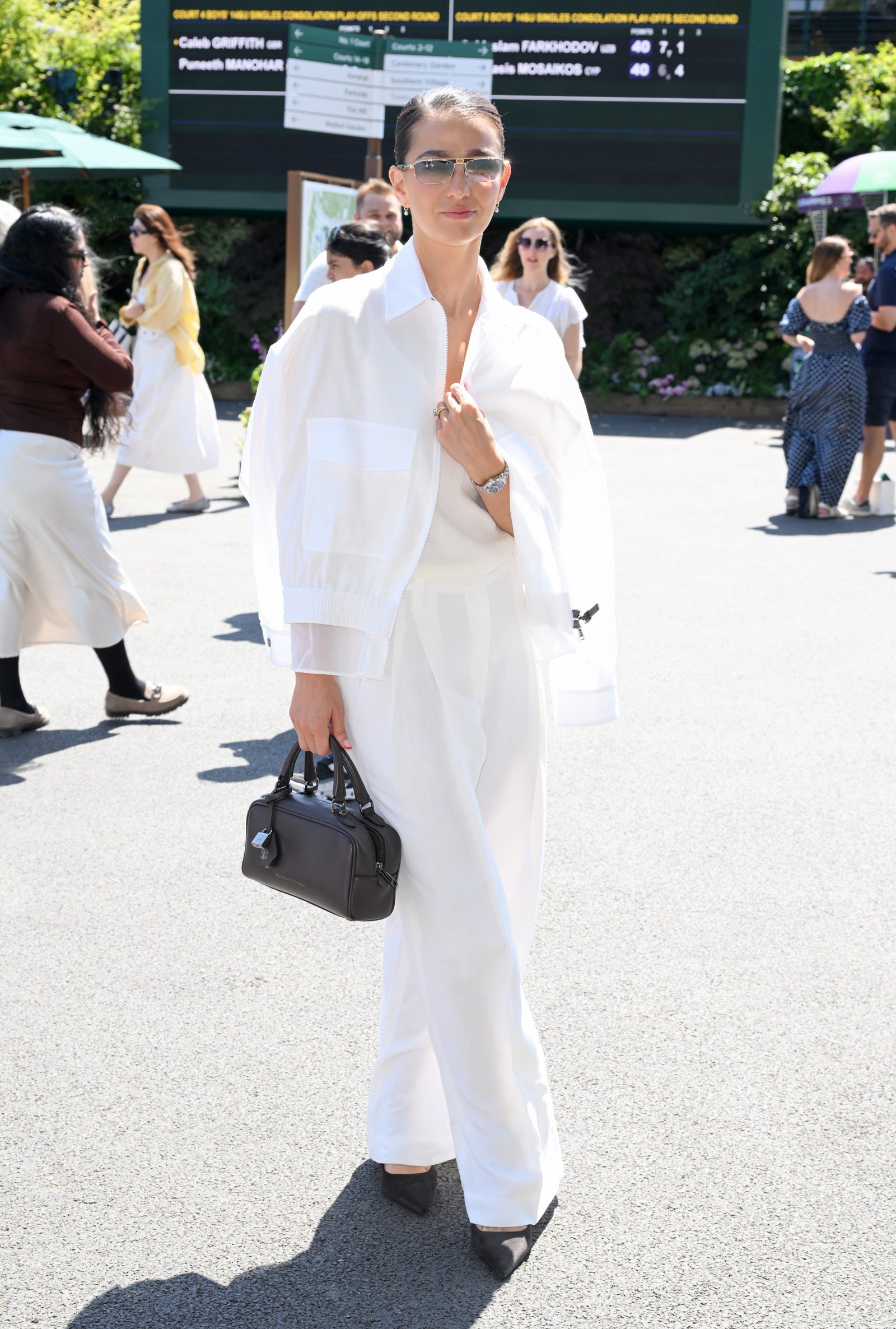 Celebrities attend Wimbledon 2026 Championships - Day 14