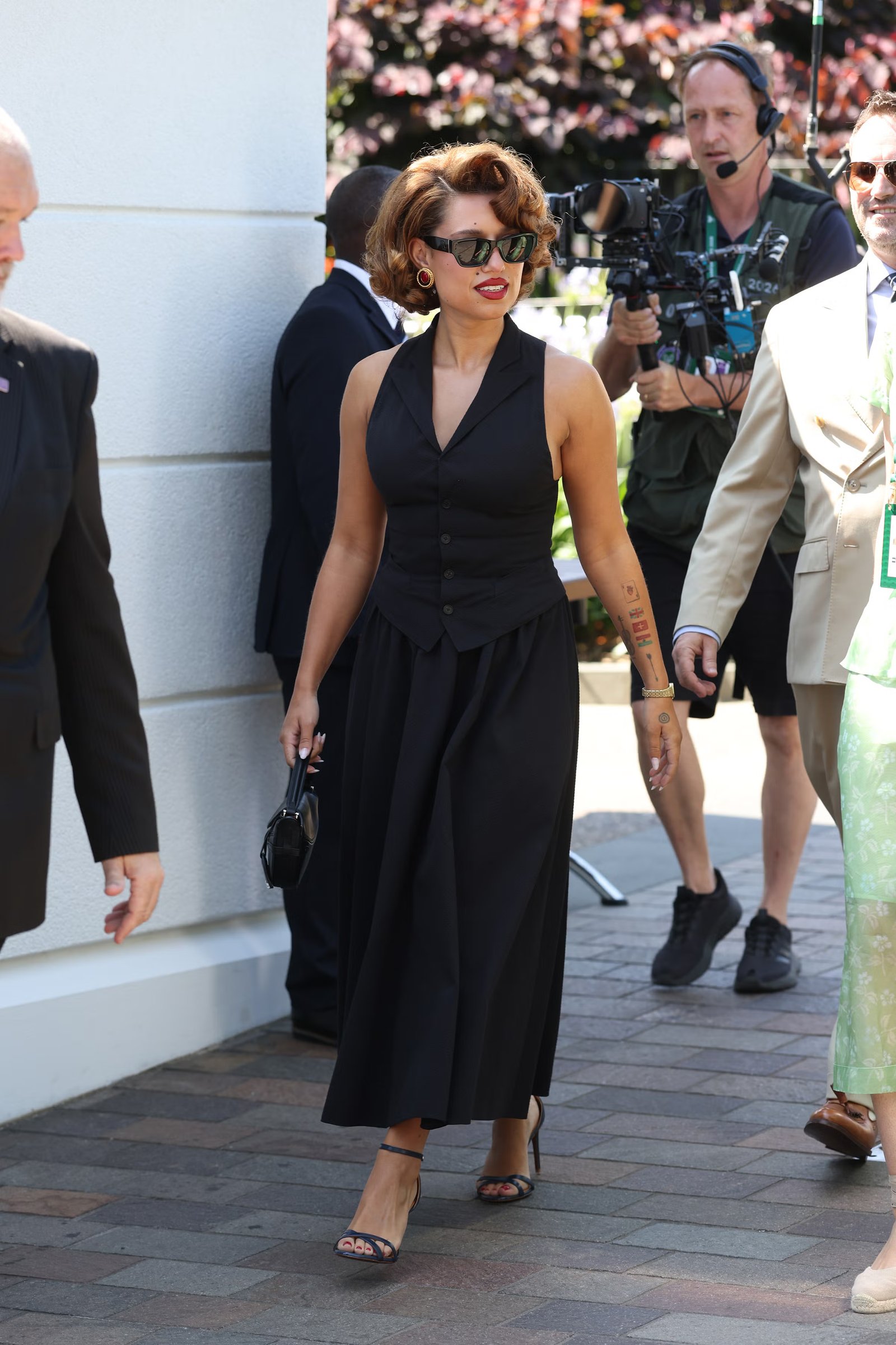 Celebrities attend Wimbledon 2026 Championships - Day 14