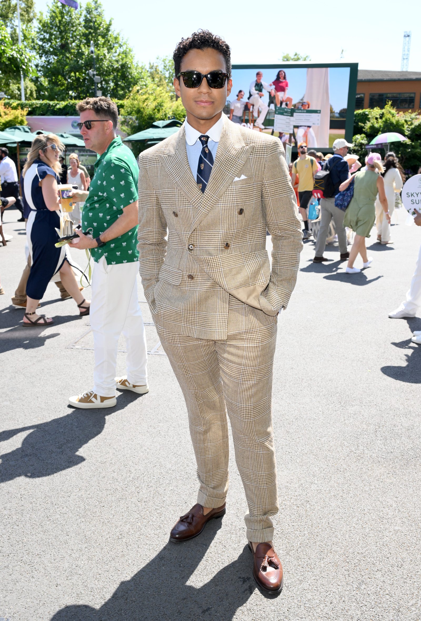 Celebrities attend Wimbledon 2026 Championships - Day 14