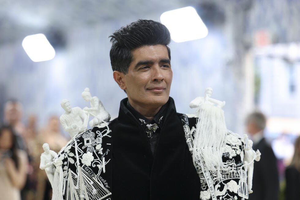 The designer became a viral sensation after he arrived at this year's Met Gala wearing a jacket and cape with sculptures and embroidery in honor of Mumbai.