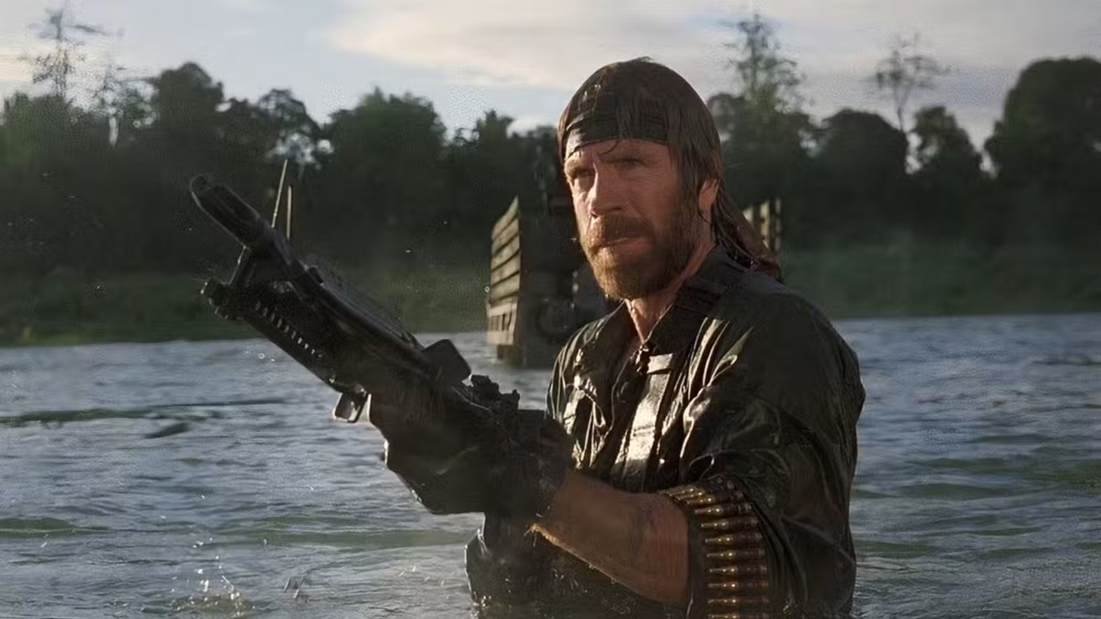 Chuck Norris in the movie 