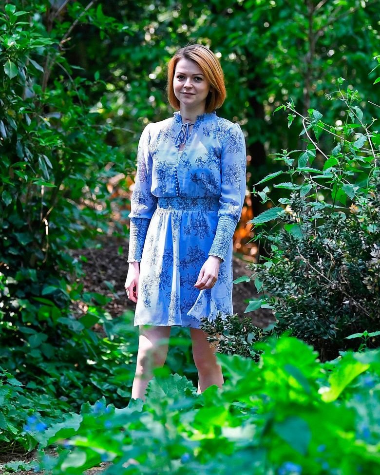 Salisbury poisonings: Charlie Rowley gave his girlfriend what he thought was a fancy perfume. It was actually a Russian nerve agent. 24 Yulia Skripal, daughter of Russian spy Sergei Skripal, stands near a portrait, May 5, 2023.