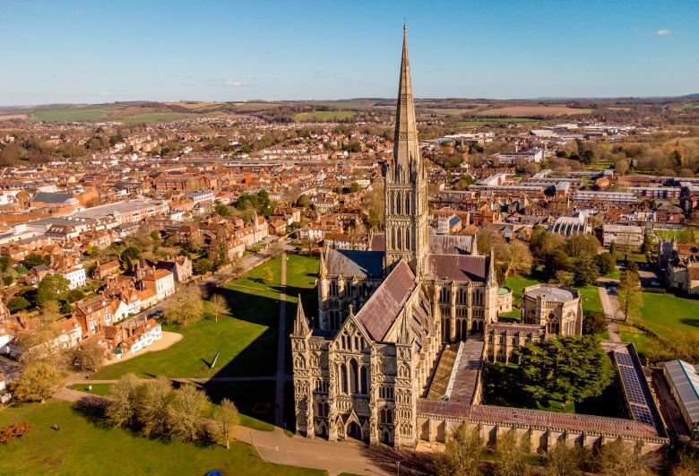 Salisbury poisonings: Charlie Rowley gave his girlfriend what he thought was a fancy perfume. It was actually a Russian nerve agent. 25 Aerial view of picturesque Salisbury, England.