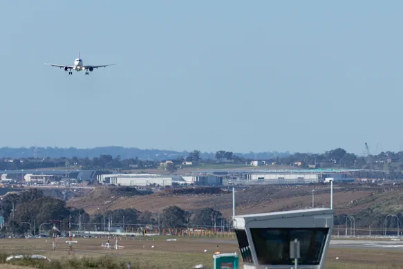 The flight is heading to land at a new airport.  