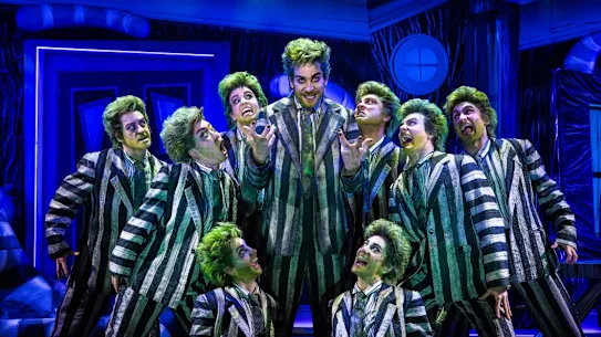 Andy Carl takes on the role of Beetlejuice from Perfect as he tours Australia.