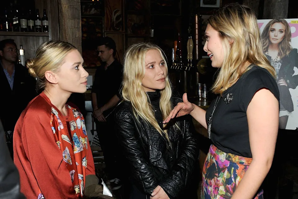 Ashley Olsen, Mary-Kate Olsen and Elizabeth OlsenPhoto: Jamie McCarthy/WireImage