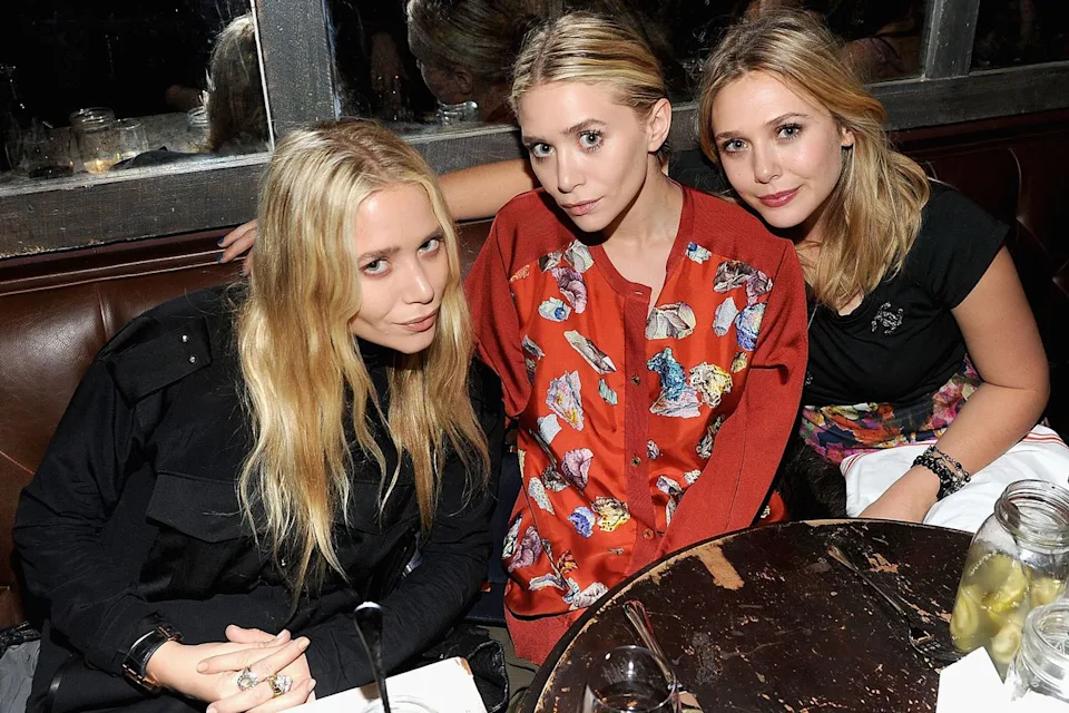 Mary-Kate Olsen, Ashley Olsen and Elizabeth OlsenPhoto: Jamie McCarthy/WireImage