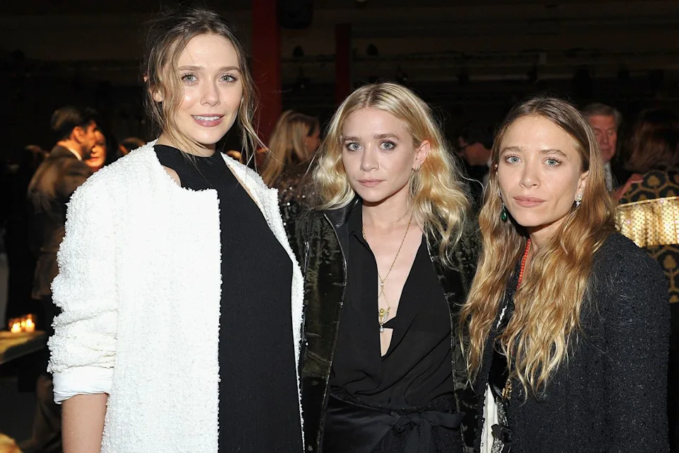 Elizabeth Olsen, Ashley Olsen and Mary Kate OlsenPhoto: Donato Sardella/Getty