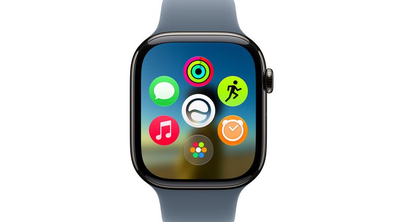 Apple Watch with new dynamic grid in watchOS 27
