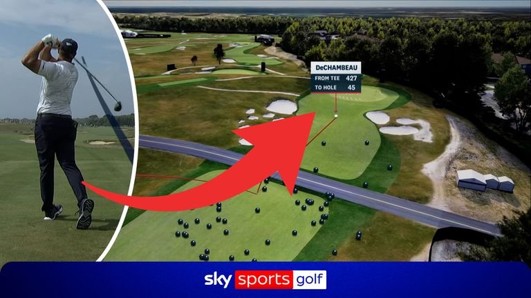The Open: Sir Nick Faldo says Bryson DeChambeau 'has no idea about strategy' as American looks to end streak of misses | Golf News 17 Bryson DeChambeau makes a stunning 427-yard drive at the 12th, a 472-yard hole in Shinnecock Hills.