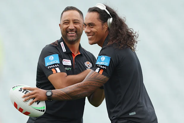 NRL 2026 news: Benji Marshall responds to Jarome Luai rift rumors, Wests Tigers exit, Parramatta Ilesa contract, press conference 13 1784022923 331 NRL 2026 news Benji Marshall responds to Jarome Luai rift