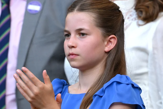 Kate Middleton Wimbledon: Princess of Wales brought adult children and husband to Wimbledon men's singles final 30 Princess Charlotte attends the 2026 Wimbledon Tennis Championships at the All England Lawn Tennis and Croquet Club on July 12, 2026 in London, England.