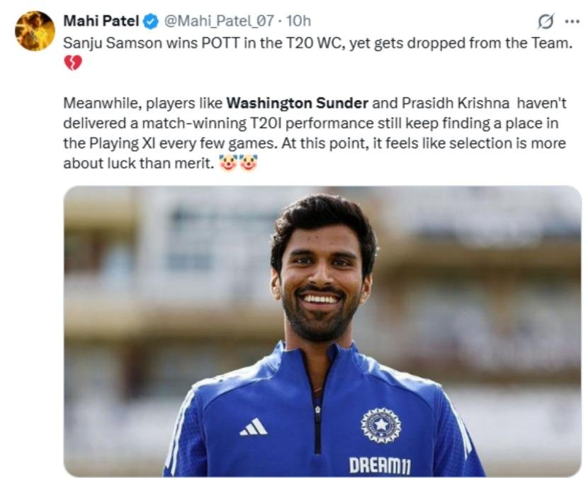 Washington Sundar Washington Sundar